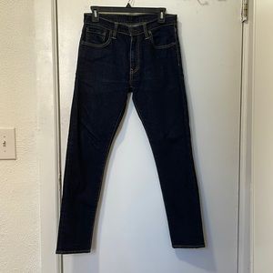 USED LEVI’S 512 Taper Dark Blue Jenas